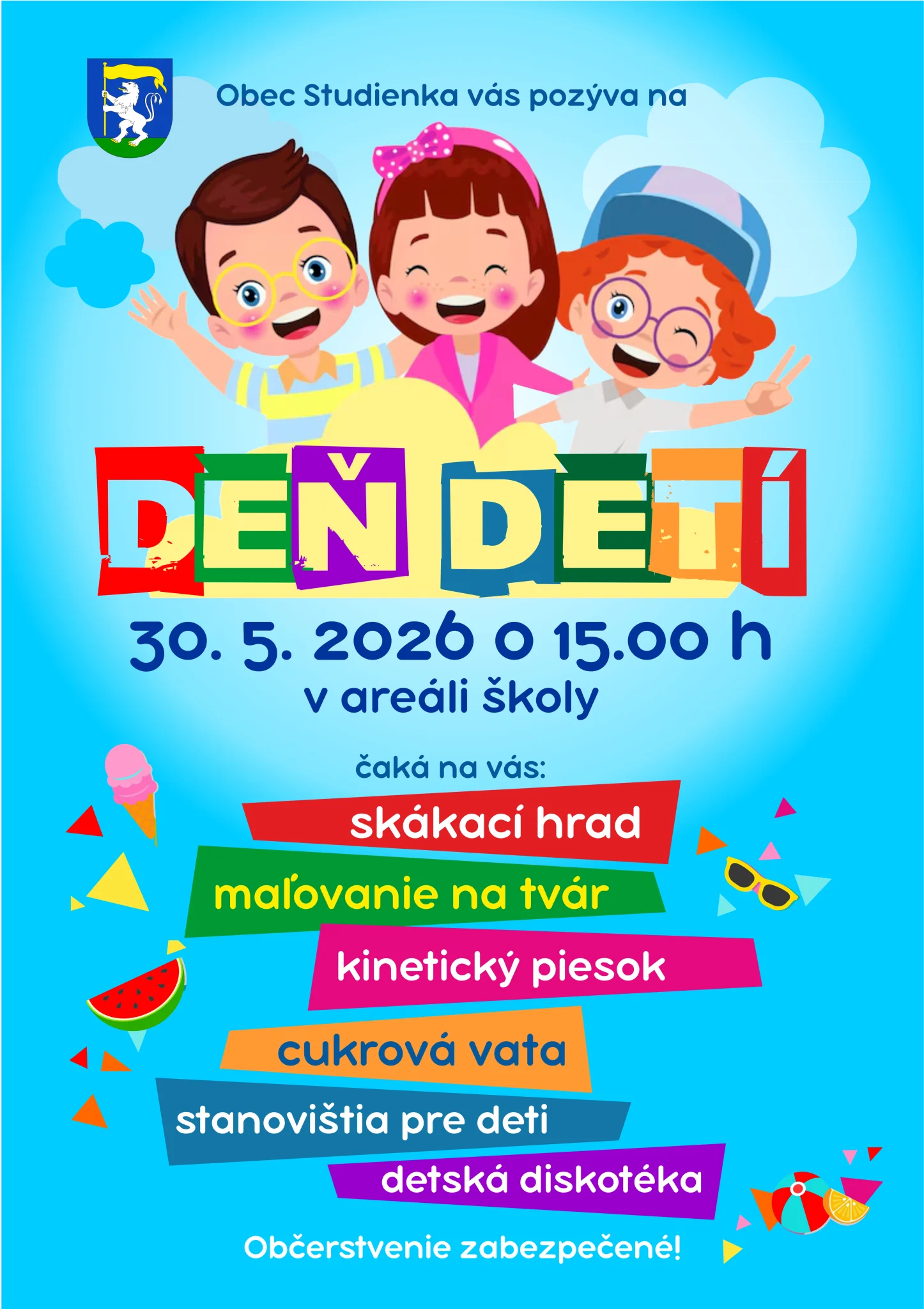 MDD 30.5.26 o 15.00 h v areáli školy